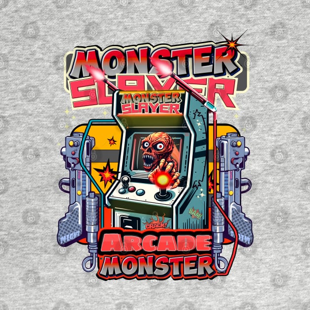 80's Monster Slayer - Retro Arcade by Invad3rDiz